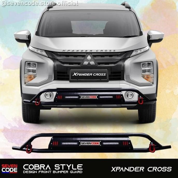Front Bumper Guard Xpander Cross - Cobra - SEVENE