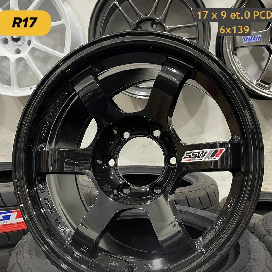 velg racing r17 SSW THAILAND lebar 9 et 0 velg mobil ring 17 pajero Fortuner