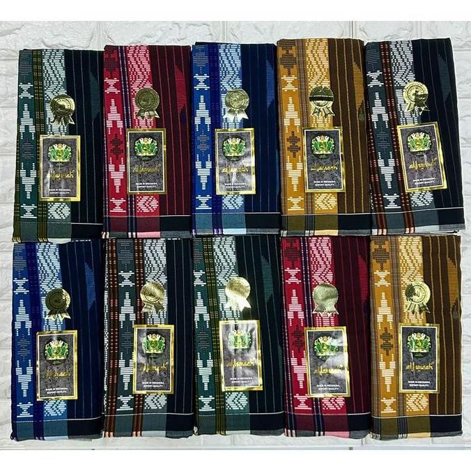 Grosir 10 Pcs Sarung Samarinda Al-Jamaah Motif 8644