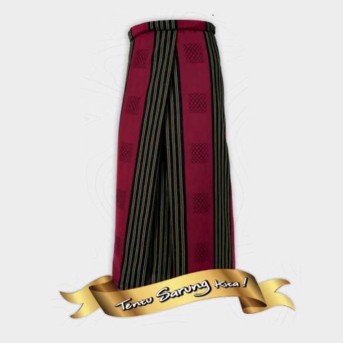 Sarung Tenun Wadimor Timbul Manik-Manik