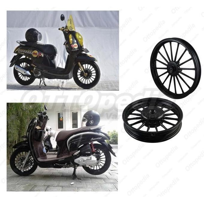 Velg Racing VRossi Andromeda Balok 16 Scoopy Fi- ESP ring 14 160/185