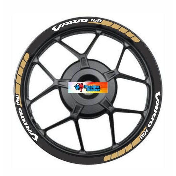 Cuting Sticker Lis Velg Motor VARIO 160 01