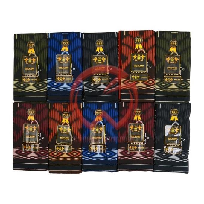 Grosir 10 Pcs Sarung Samarinda Hmm Motif Mix