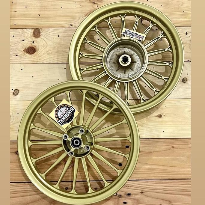 Velg V Rossi Model Daytona Yamaha Mio Sporty Smile Soul Karbu - Gold