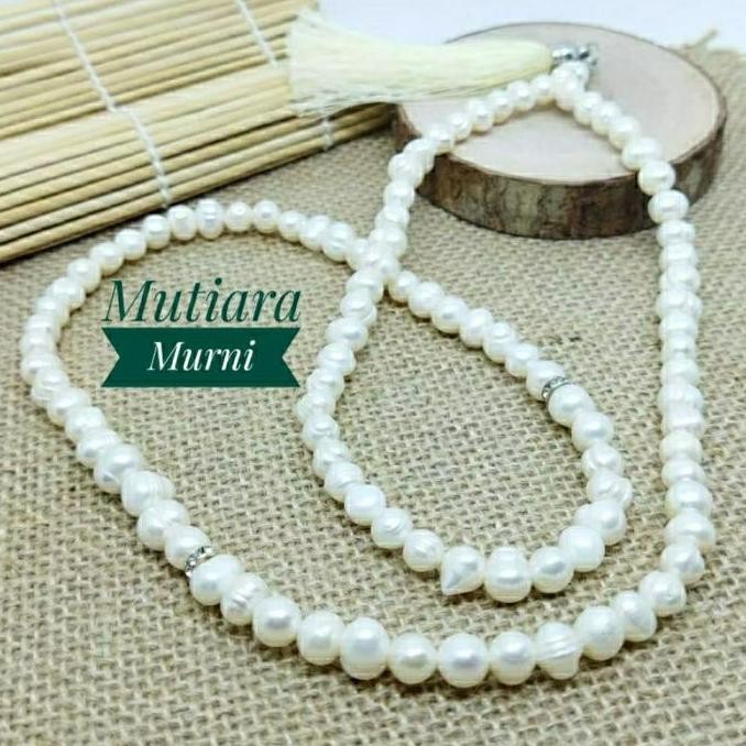 Tasbih Batu Mutiara Air Tawar/Original Pearl 99