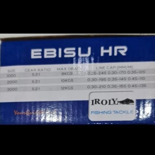 [Kecil Reel Iroly Ebisu Hr 1000 2000 3000 4000 6000 Power Handle Rubber Seal Murah Jk-54