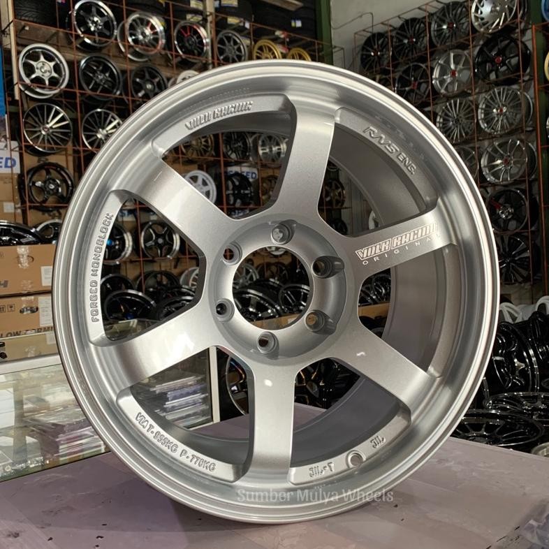 R18 Te37 jf luxury. Sumber Mulya Wheels