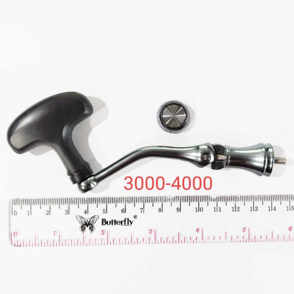 Original Handel Ryobi Power Handle Reel Pancing 1000 2000 3000 4000 5000 6000 Vd08