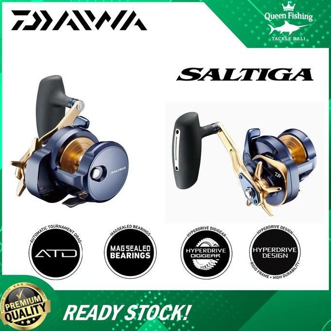TERMURAH - REEL DAIWA 22 SALTIGA 15 H / SJ / SJ