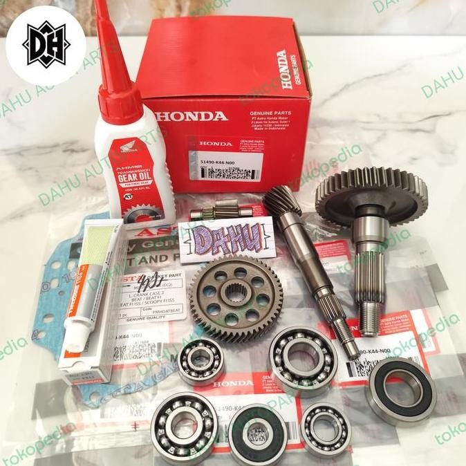 Paketan Gigi Rasio Honda Beat Esp Scoopy Esp Vario 110 Esp Kode-K44