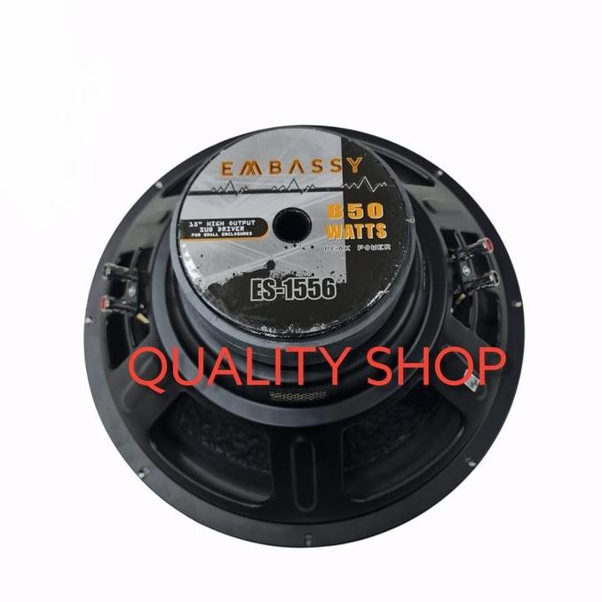 Speaker Subwoofer Embassy 15 Inch Double Magnet Dan Double Coil Baru