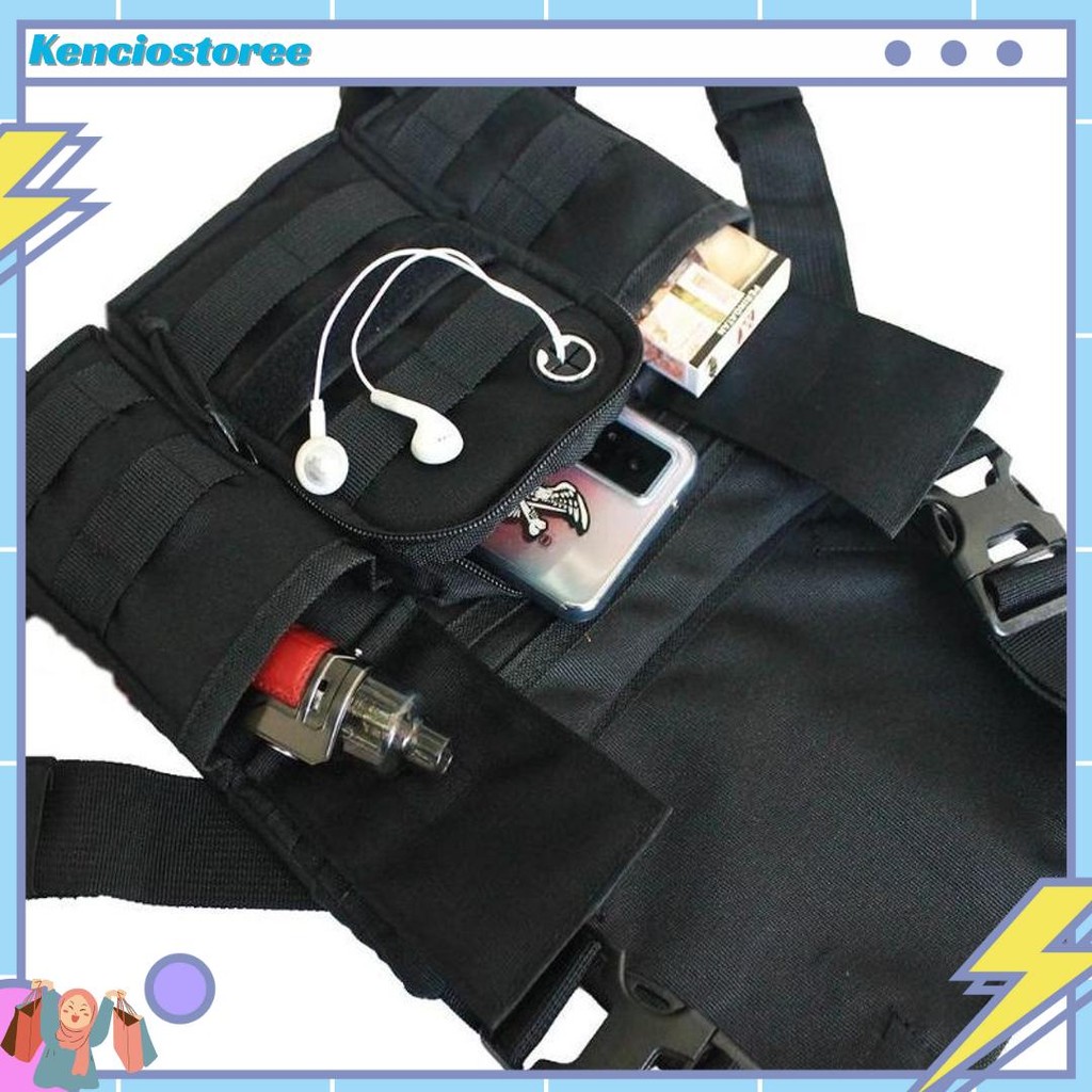 Gratis ongkir NEISDA - Tas Dada Tactical Cyclops Black