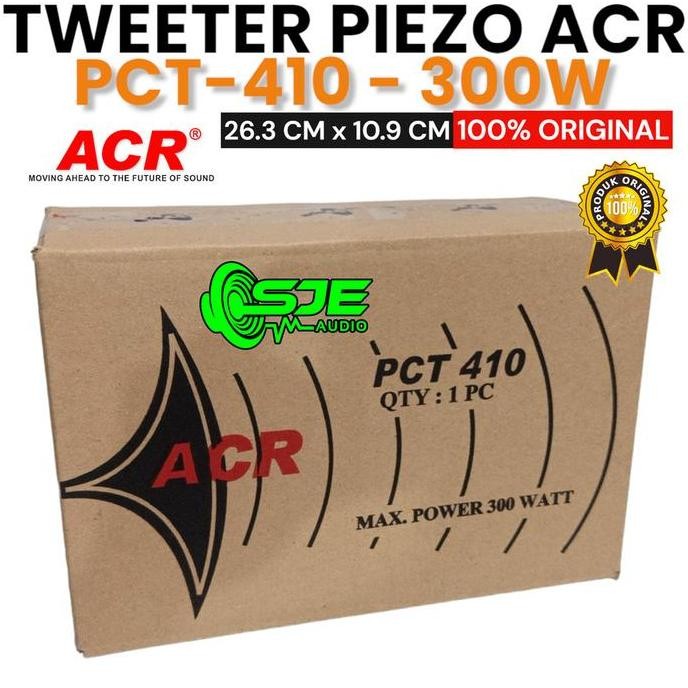 Tweeter Kotak Acr Horn 300W Pct-410 Piezo Piezzo Twiter Twitter Tweter Pct410 Pct 410 Hi High Kotak 