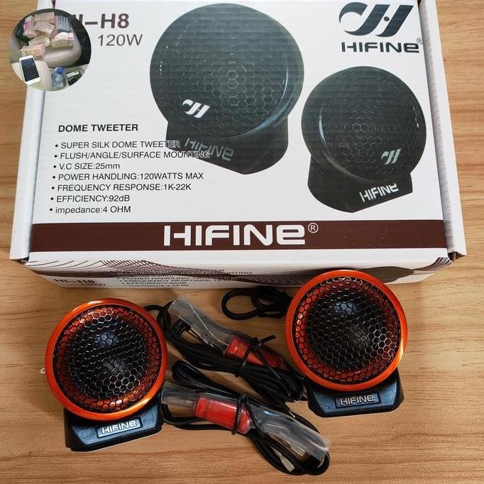 Tweeter Mobil Merk Hifine Atau Tweter Hifine