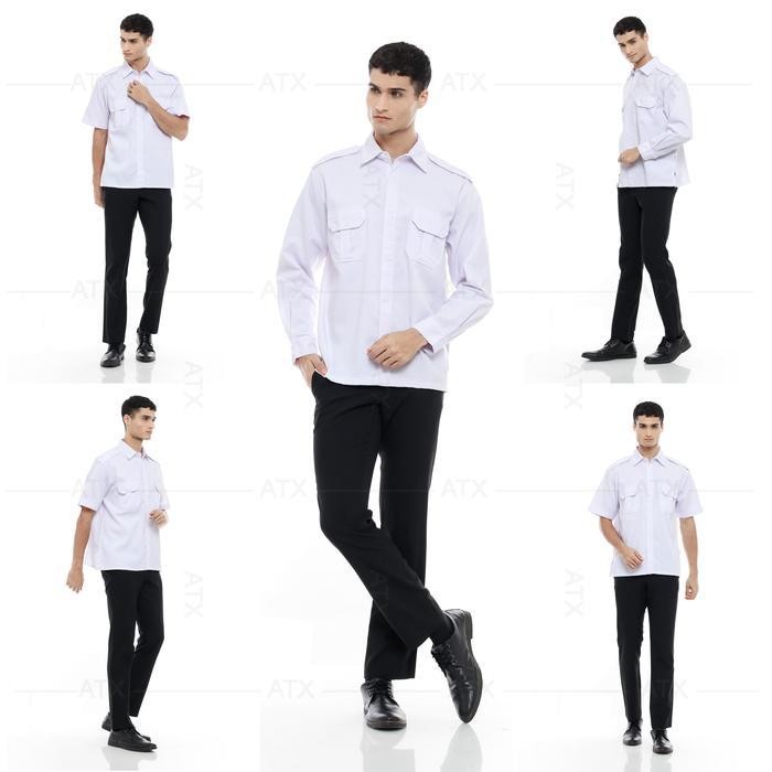 Baju Dinas Putih Seragam Kerja Lengan Panjang Pendek Kemeja Pdh Pdl Pns Tactical