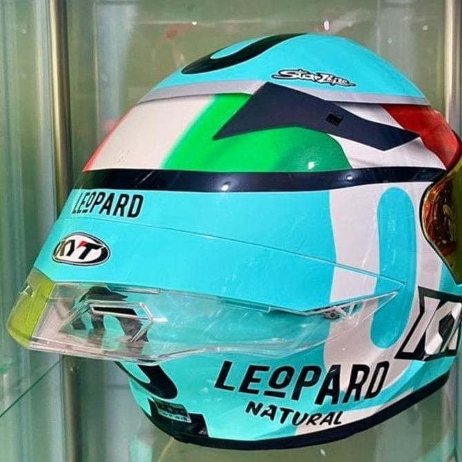 SPOILER 3D HELM KYT TT COURSE / KYT TTC Motorcycle Original