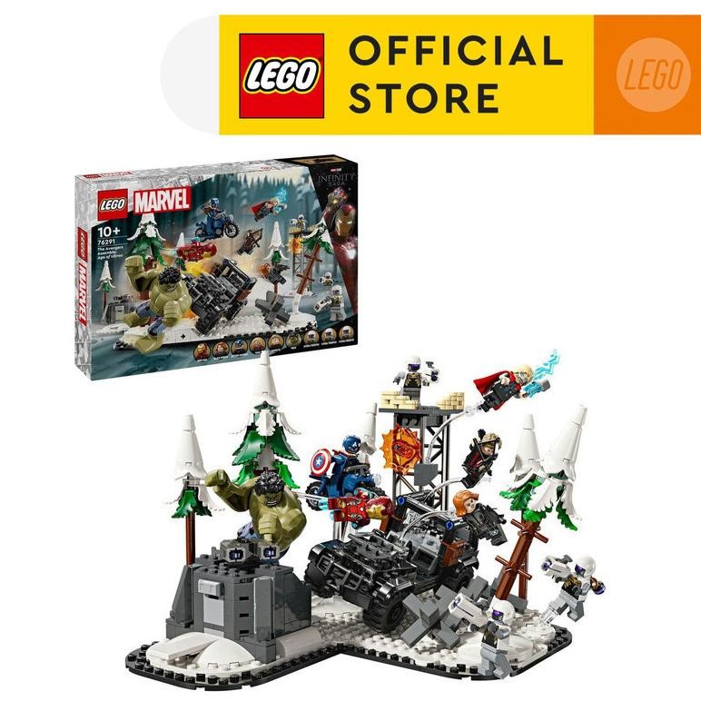 ORIGINAL LEGO SUPER HEROES 76291 THE AVENGERS ASSEMBLE: AGE OF ULTRON (613 PIECES) SUPER HEROES TOYS