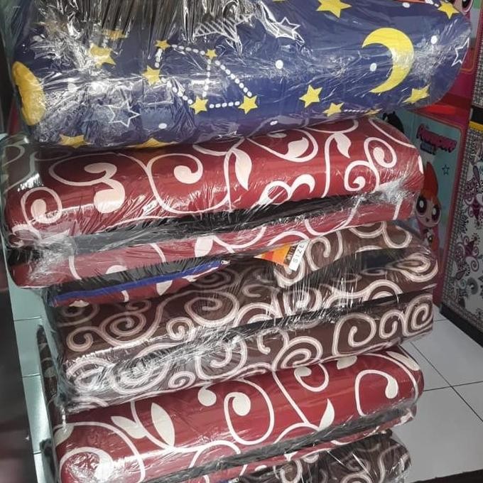 Kasur lipat busa / kasur lantai murah/ kasur dakron grosir.Free bantal