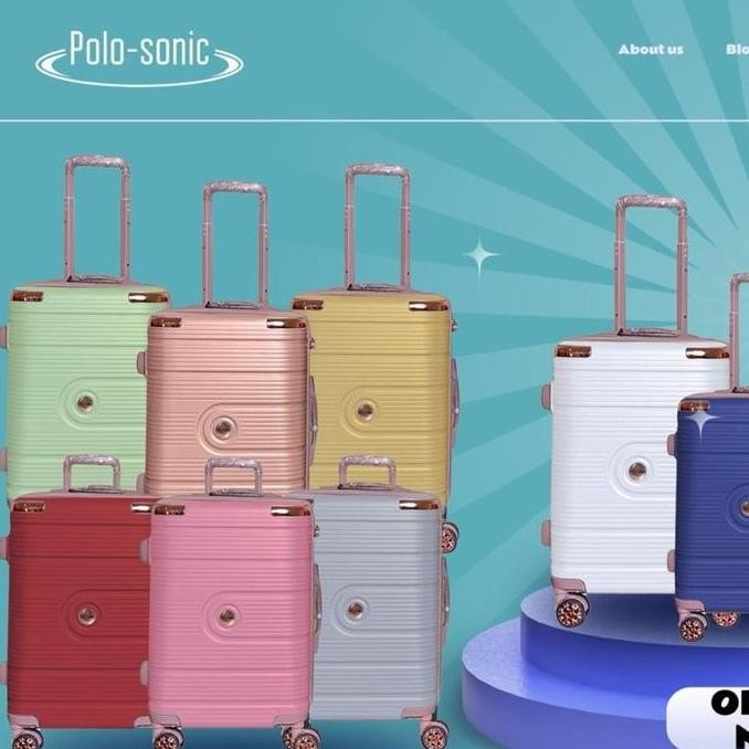 NEW - GOFLEX 043 Koper 20 Inch - 24 Inch Kabin Bagasi Pesawat