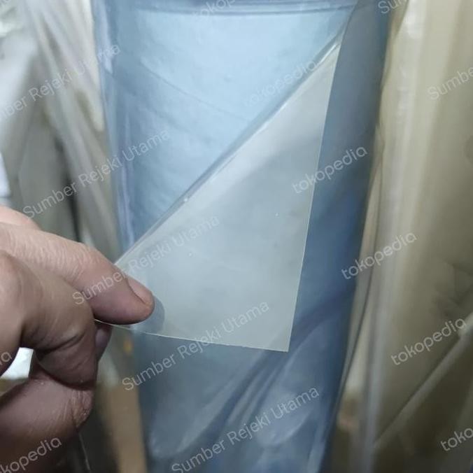NEW - PVC Curtain Wide 1mm / Tirai Plastik Flexibel Meteran
