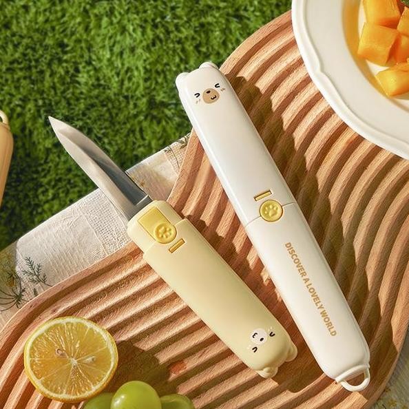 Buah Kupas Fruits Knife 2In1