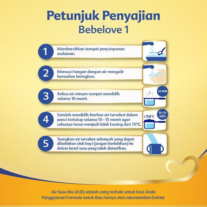 Bebelove 1 Susu Bayi 0-6 Bulan - 200 Gr
