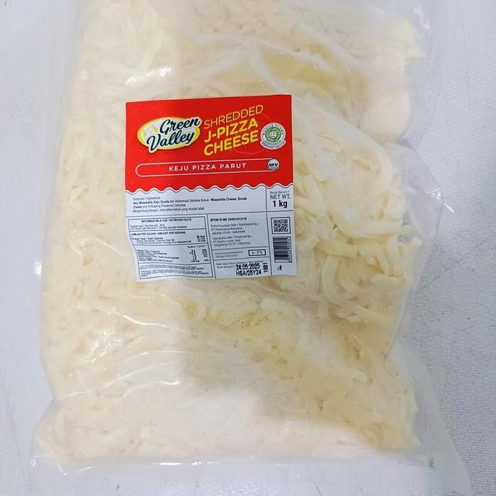 Green Valley Mozzarella Shredded 1Kg / Cheese