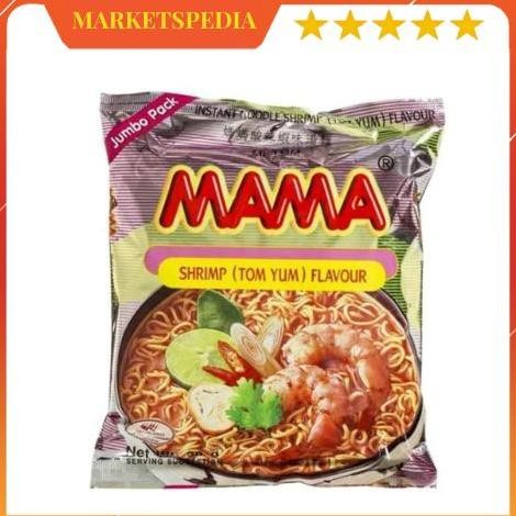 New MAMA Shrimp Tom Yum 90 gr / Mi instan / Mie instan