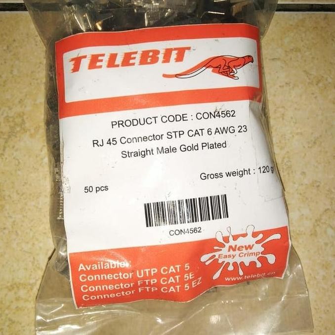 Telebit Konektor RJ45 FTP / STP Cat6