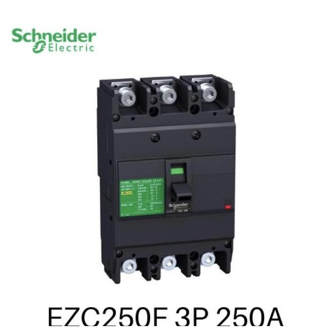 Promo MCCB EASYPACT SCHNEIDER EZC 250F 3PHASE 250AMPERE COD