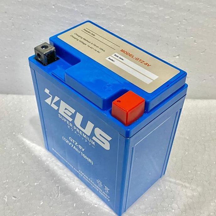 Aki Motor Yamaha Nmax Old Gtz8V/ Ztz-8V Aki Gel Aki Kering Zeus High