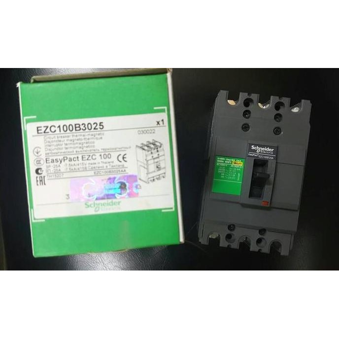 Promo SCHNEIDER MCCB EZC100B3025 COD