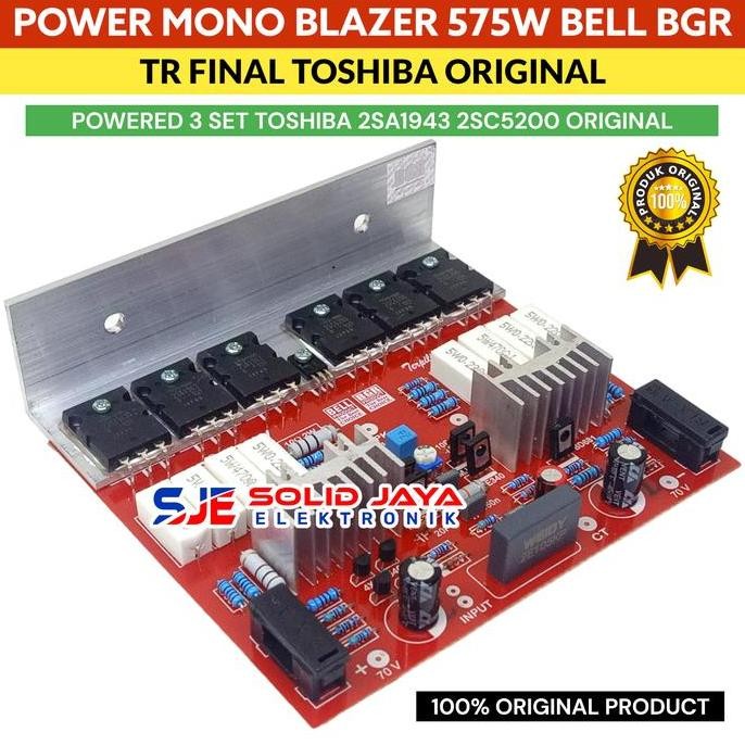 Kit Power Blazer 575W Plus Tr Transistor Final Toshiba Asli 575 Watt