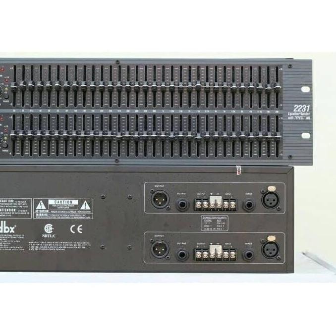 Equalizer/Equaliser Dbx 2231/Dbx2231 Grade A Amplifier