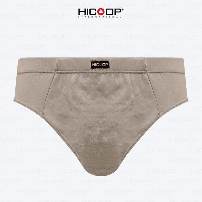 Promo Hicoop - Underwear Brief - Celana Dalam Pria - Paket Hemat Isi 5 Pcs - Hitam/Abu Muda/Coklat T