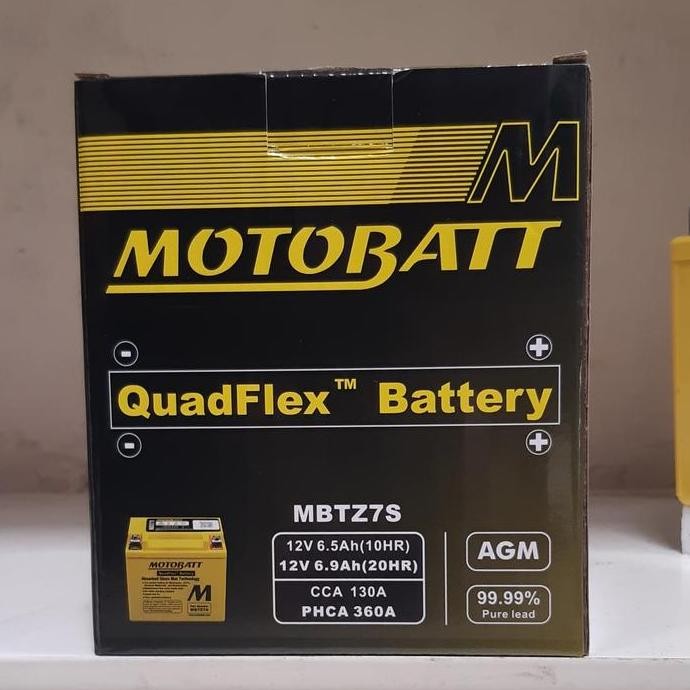 Aki New Nmax, Aerox Connected, Vario 150, Vario 160, Motobatt Mbtz7S