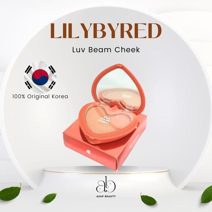 Sale Lilybyred Luv Beam Cheek/ Cheek Blusher/ Blusher Korea/ Blush On