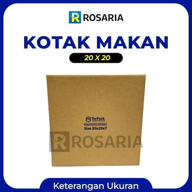 [ 10 Pcs ] Kotak Makan Uk 20 Motif Terpack Kemasan Makanan Foodgrade Trending