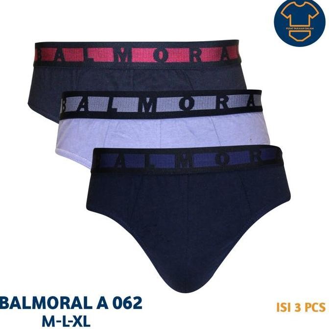 Promo Balmoral Celana Dalam Pria Bal A 062 Isi 3 Pcs COD