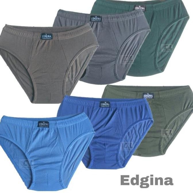 Promo [12pcs] CD EDGINA | Celana dalam pria berkualitas CD pria Grosir M-XXL COD