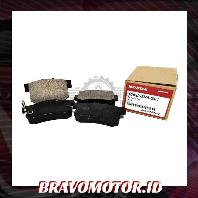 TERBARU - PM 43022SV4 Kampas rem belakang Accord Civic CRV Odyssey Stream