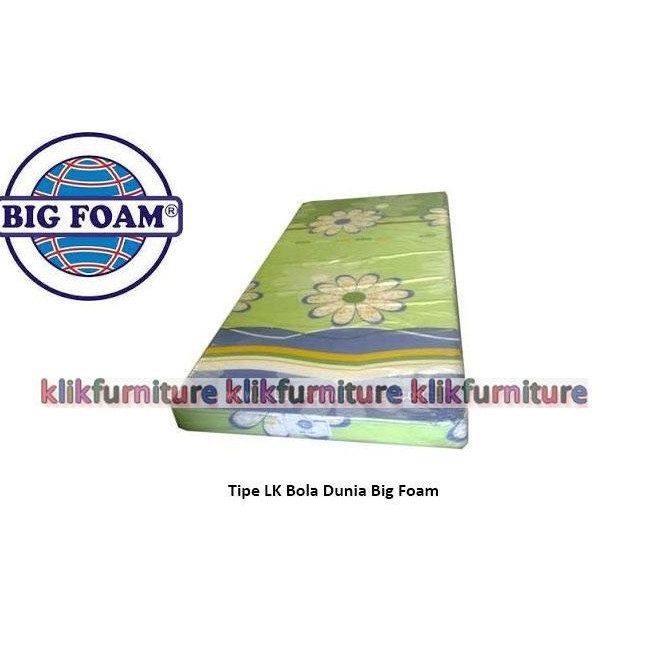 Kasur Busa (200x120cm) Bola Dunia Bigfoam 14 cm