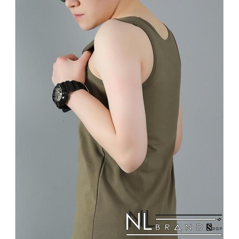 PROMO - Bandage Singlet Chest Binder Pullover Breathable Breast Binder GREEN