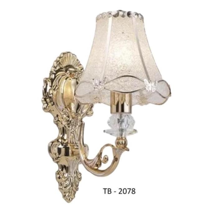 Lampu Dinding Minimalis Dekorasi Kamar Tidur Akrilik , Kristal