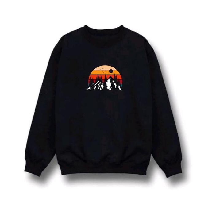 Crewneck PATAGONIA sweater pria wanita  Jumper Fleece Unisex Tebal Zipper distro bandung