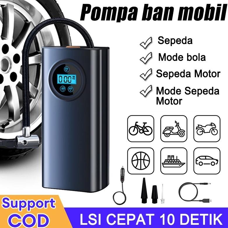Pompa Ban Mobil Eletrik Pompa Ban Mobil dan Motor Listrik Portabel untuk Pengisian Ban Cepat dan Mud