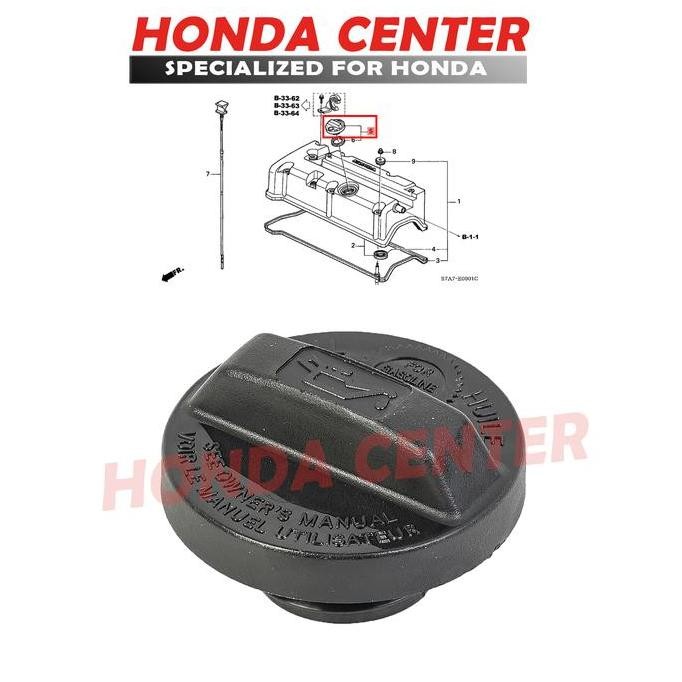 TUTUP OLI MESIN MOBIL HONDA READY