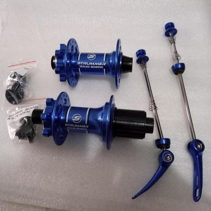 TERBARU Hub Freehub Hubset Strummer Boost TA 12 x 148 - 142 QR - TA15 x 110