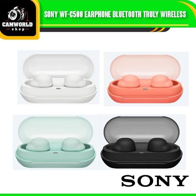Sony Wf-C500 Earphone Bluetooth True Wireless Earphone Sony Wf C500 Tws Earbuds
