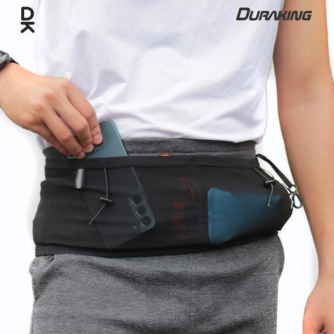 Running Belt Sabuk Lari DURAKING Unisex Black